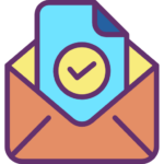 Email-Symbols für direkte Kontaktaufnahme mit SmartCheck-In.